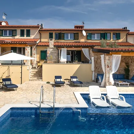 Kalista Istriana For 10 People With Private Pool & Sea View * Gajana