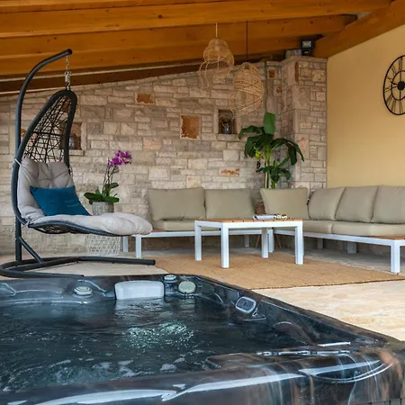 Kalista Istriana For 10 People With Private Pool & Sea View